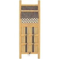 タカショー 合成新ゴマ竹黒穂垣 2.5尺 10481900 1枚（直送品）