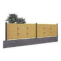 タカショー eーバンブーユニットみす垣パネル・H900タイプ両面すす竹 18075200 1枚（直送品）