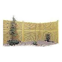 タカショー eーバンブーユニットみす垣パネル・H1800タイプ両面すす竹 18082000 1枚（直送品）