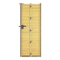 タカショー 丸竹みす垣扉 両面 イエロー W700×H1800 28887800 1枚（直送品）