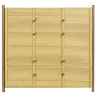 タカショー ecoバンブーユニットみす垣 22φ イエロー H900×1940 76524900 1枚（直送品）