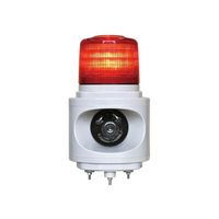 日惠製作所 音声合成報知器付LED回転灯 ニコボイス(赤) DC24V VL12V-D24AR 1個 61-9997-29（直送品）