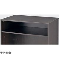 アズワン 中間棚 W120cm H100cmカウンター用 ダークブラウン 65-8883-57 1枚（直送品）