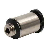 日本ピスコ チューブフィッティングミニ 六角穴付ストレート チューブ3 接続口径M5×0.8 POC3-M5M 1個 61-1910-32（直送品）