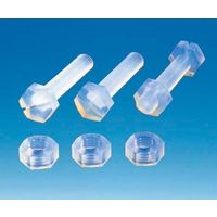 フロン工業 PFA六角ナット M4 10個 F-7088-008 1パック(10本) 61-4393-51（直送品）