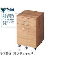 アズワン ワゴンキャビネット ラスティック柄 65-8883-74 1台（直送品）