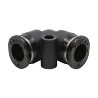 日本ピスコ チューブフィッティング ミニユニオンエルボ PV6M 1個 61-1910-61（直送品）