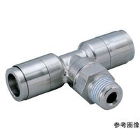 日本ピスコ チューブフィッティング ブラスティー チューブ6 ネジM5×0.8 ゴムHNBR KB6-M5 1個 64-8574-79（直送品）