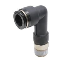 日本ピスコ チューブフィッティング ロングエルボ チューブ12 接続口径R3/8 PLL12-03 1個 61-1907-93（直送品）