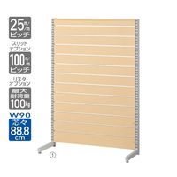 アズワン リスタプラス 中央片面タイプ W120×H135cm エクリュ色 65-8768-93 1台（直送品）