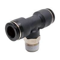 日本ピスコ チューブフィッティング ティー 適合外径12×12mm 接続口径R3/8 PB12-03 1個 61-1908-30（直送品）