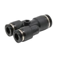 日本ピスコ チューブフィッティング 違径ユニオンワイ 8×6 PW8-6 1個 61-1908-73（直送品）