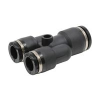 日本ピスコ チューブフィッティング 違径ユニオンワイ 10×8 PW10-8 1個 61-1908-75（直送品）