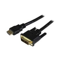 StarTech.com 1.5m HDMIAR to DVIーD Cable ー M/M HDDVIMM150CM 1個 63-9837-28（直送品）