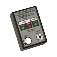 DESCO JAPAN ACコンセントテスター & リストストラップチェッカー 230V 50/60Hz UK/ASIA 98131 1個（直送品）