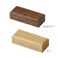 えいむ 木製カード立て 木理ー51 ウォルナット 310706 1個 65-0309-03（直送品）