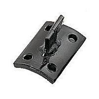 タカショー ひじつぼプレート (ビス付) 丸柱用 28154100 1セット(50組)（直送品）