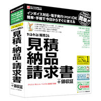 BSLシステム研究所 かるがるできる販売24 見積・納品・請求書+領収証  1個（直送品）