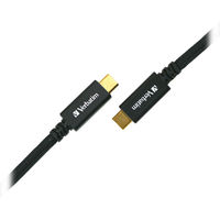 USB Type-Cケーブル 1m 高耐久 - USB（C）[オス] 3.1GEN2 1本 バーベイタム