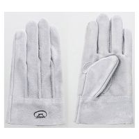 富士グローブ 牛床皮背縫手袋 #6フジマーク左手 L 1628 1ケース(10双) 64-8298-87（直送品）