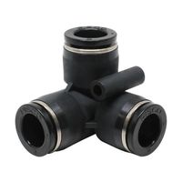 日本ピスコ チューブフィッティング トリポッドユニオン チューブ12 PVU12 1個 61-1908-96（直送品）