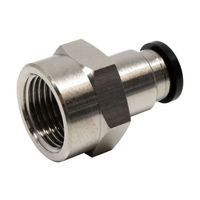 日本ピスコ チューブフィッティング メスストレートチューブ8ネジ03 PCF8-03 1個 61-1909-18（直送品）