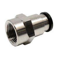 日本ピスコ チューブフィッティング メスストレートチューブ10ネジ03 PCF10-03 1個 61-1909-20（直送品）