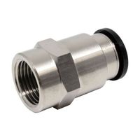 日本ピスコ チューブフィッティング メスストレートチューブ12ネジ03 PCF12-03 1個 61-1909-22（直送品）