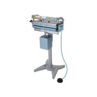 富士インパルス 足踏み式電動シーラー 1300W 5mm 片側加熱 FI-400YC-5 SB 1台 65-0311-83（直送品）