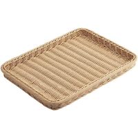 アズワン PP製バスケット ナチュラル H3cm 65-8867-89 1個（直送品）