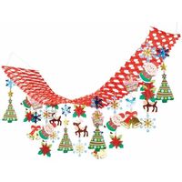 アズワン ラッキークリスマスプリーツハンガー 65-8115-39 1セット（直送品）