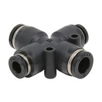 日本ピスコ チューブフィッティング クロスB 8×6 PZB8-6 1個 61-1909-41（直送品）