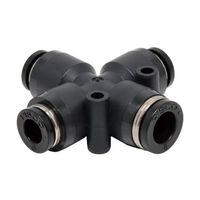 日本ピスコ チューブフィッティング クロスC 8×6 PZC8-6 1個 61-1909-44（直送品）