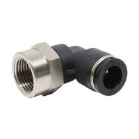 日本ピスコ チューブフィッティング メスエルボチューブ10ネジR3/8 PLF10-03 1個 61-1909-66（直送品）