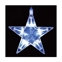 アズワン LED6連モチーフカーテンライト 61球【屋外使用可/コントロール可】ブルーホワイト 65-8116-45 1セット（直送品）