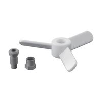 フロンケミカル ジェット型8Φ羽根のみ(PTFE+PEEK) NR2681-006 1本 63-9538-55（直送品）