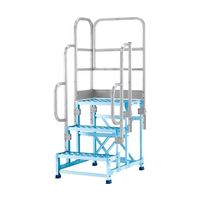 アルインコ 作業台CSBCーS用片側開口手すりセット CSBT37GL 1セット 64-5000-20（直送品）