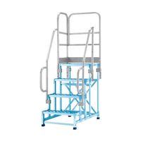 アルインコ 作業台CSBCーS用片側開口手すりセット CSBT41GL 1セット 64-5000-25（直送品）