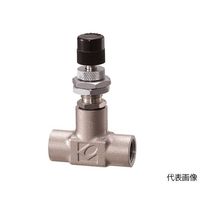 コフロック 精密ニードルバルブ MODEL 2412 SERIES 2412-T-B-1/4-AR-0.1MPA-1L/MIN 1個（直送品）