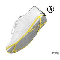 DESCO JAPAN 静電気対策フットグラウンダー(片足分) 靴底全体 Sサイズ 17270 1個 64-2947-14（直送品）