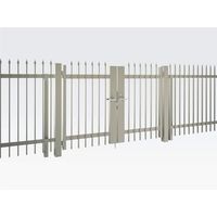 四国化成建材 EAM1型剣先タイプ W1000X2 H1200 縦格子(剣先タイプ) 両開き 打掛錠 EAM1T-UO1012WSC 1個（直送品）