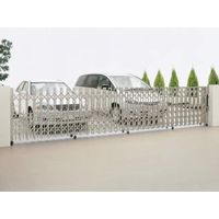 四国化成建材 クレディアコー3型ペットガードタイプ W275W H1250 両開き キャスタータイプ CD3C-275WSC 1個（直送品）