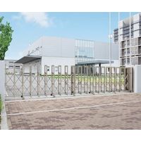 四国化成建材 AUX電動タイプ14型 W595S H1400 片開き スチールフラットレール AUX14PL-595SSC 1個（直送品）