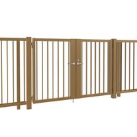 四国化成建材 TAM2型 W1000X2 H1500 縦格子 両開き シリンダー錠 TAM2-SI1015WBZ 1個（直送品）