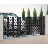 四国化成建材 クレディアコー1型電動タイプ W520S H1050 片開き レールタイプ CD1MD-520SBK 1個（直送品）