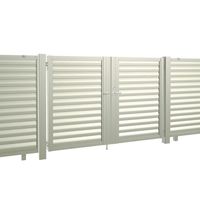 四国化成建材 TAM5型 W1000X2 H2000 横格子 両開き 打掛錠 TAM5-UI1020WSC 1個（直送品）