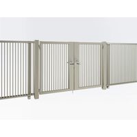 四国化成建材 EAM6型 W1000 H1500 縦格子 片開き 打掛錠 EAM6-UO1015SSC 1個（直送品）