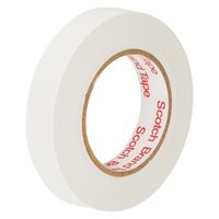 布テープ（白）　2ケース ユニット UNIT 布ラインテープ(銀)50mm×25m 4個入 864-742A