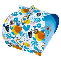 ヤマニパッケージ バルーンBOX エスペシャリーフォーユーブルー 20-726 1箱(100枚入)（直送品）