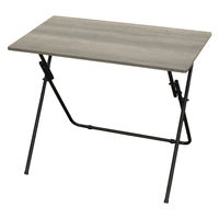 ミヤグチ企販　折りたたみ木製テーブル　ハイタイプ　BR　WDH-8550　1台（直送品）